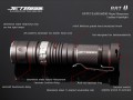 JETBeam Raptor 0 RRT-0 R2 LED mit Drehring f�r 5 Leuchtstufen
