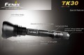 Fenix TK30 mit Cree MC-E LED mit einigen Lumen
