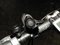Fahrrad Lampenhalterung mit Gummistripe- drehbar