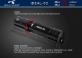 Skilhunt Ideal C2 EDC f�r 2x CR123 Batterie oder 18650er Akku