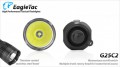 EagleTac G25C2 U2 XM-L Profi Lampe