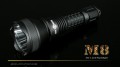 Solarforce M8 XM-L Taschenlampe mit hybrid Reflektor
