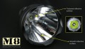 Solarforce M8 XM-L Taschenlampe mit hybrid Reflektor