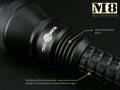 Solarforce M8 XM-L Taschenlampe mit hybrid Reflektor