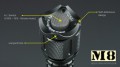 Solarforce M8 XM-L Taschenlampe mit hybrid Reflektor