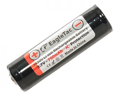 Eagletac Akku 14500 Li-Ionen 750 mAh gesch&uuml;tzt